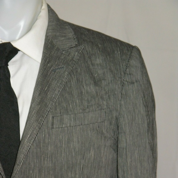 Emporio Armani Blue Line Seersucker Blazer 40S